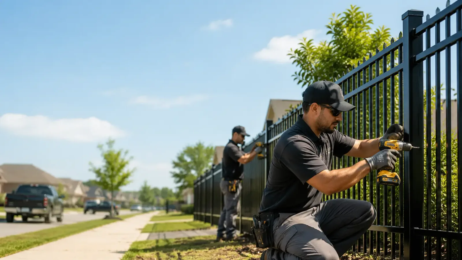 Metal Fence Installation in South Lee, MA